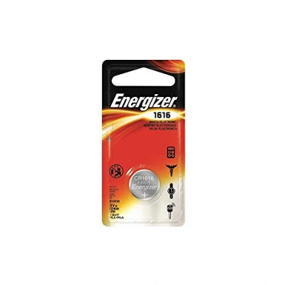 Image of Energizer ECR1616BP Lithium 3 V Non rechargeable Battery Batteries (Lithium, Button/coin, V, 1 pc (S), CR1616, 55 mAh)