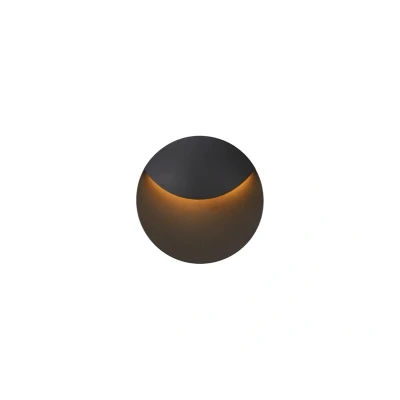 Image of Nordlux Valopin Seaside LED outdoor wall light, black