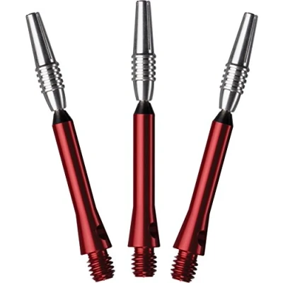 Image of Viper Spinster Aluminum Dart Shaft: Medium (MD), Red, 3 Pack