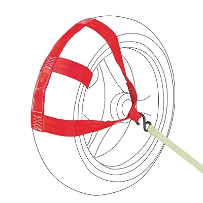 Image of Oldbones Universal Motorcycle Tie Down Straps Rear Wheel Transport Bar Strap in Red