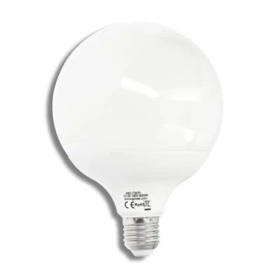Image of JANDEI 270º Globe LED Bulb, G120, E27 Screw, 18W (Equivalent to 140W) Cold White Light 6000K, 1800 Lumens. Perfect for Living Room, Kitchen, Bathroom, Office. Energy Saving.