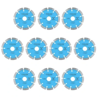 Image of 115mm x 8mm Mortar Raking Diamond Pointing Disc Blade Masonry 4 1/2 10pk