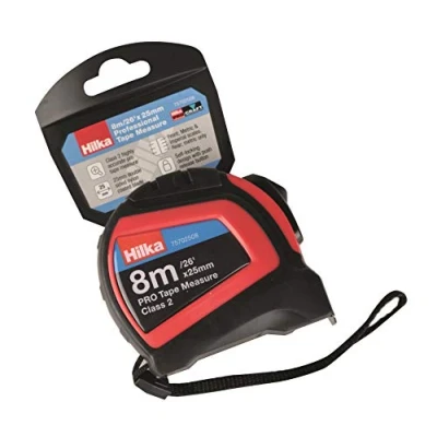 Image of Hilka 75702508 8m/26ft x 25mm Professional Tape Measure