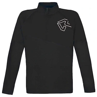 Image of Rock Experience REMC02072 URUS Sweatshirt Men&#039;s 0208 CAVIAR + 0793 PARADISE PINK XXL