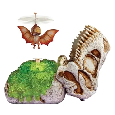 Image of Gross a Saurus GrossMos Flying Dino Red Interactive Dinosaur Toys For Boys and Girls, Collectors Kids Ages 6+ Years