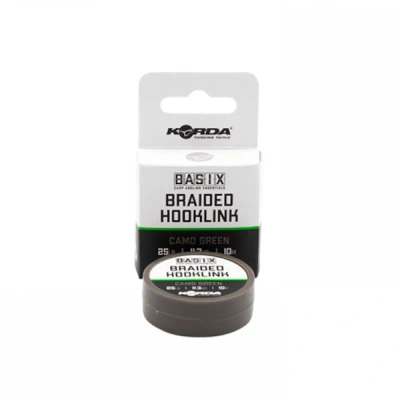 Image of Korda Basix Braided hooklink 18lb/8,2kg (10m) Carp material