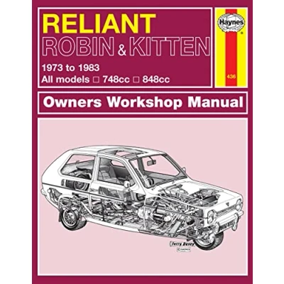 Image of Reliant Robin &amp; Kitten (73 83) Haynes Repair Manual