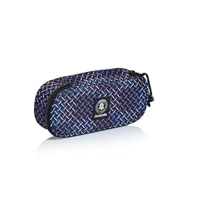 Image of Invicta Pencil case Pen Bag, Box for Stationery, Pouch, Perfect School Supplies, Teen, Girls&amp;Boys, Italian Design, pattern