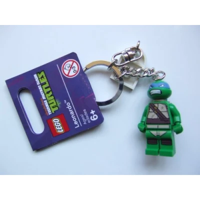 Image of Lego Teenage Mutant Ninja Turtles Leonardo Keychain