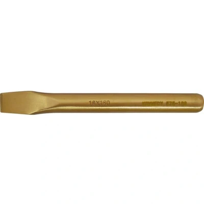 Image of Kennedy 25 x 240mm Spark Resistant Flat Cold Chisel Be Cu