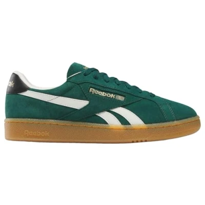 Image of Reebok Classic CLUB Grounds UK Unisex Trainers, Size: 8, Collegiate green/black/gum Suede
