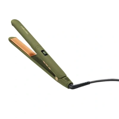 Image of MDLONDON STRAIT MDL2002O Hair Straightener Olive Green, Green