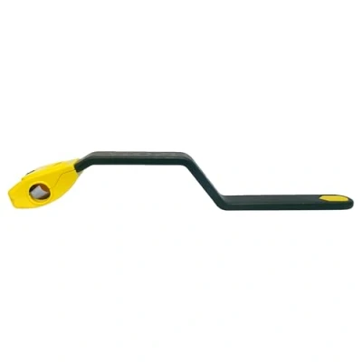 Image of Stoplock &#039;Airbag 4x4&#039; Car Steering Wheel Lock W/Keys HG 134 66 Anti Theft Device Vehicle Crime Deterrent, Yellow/Grey