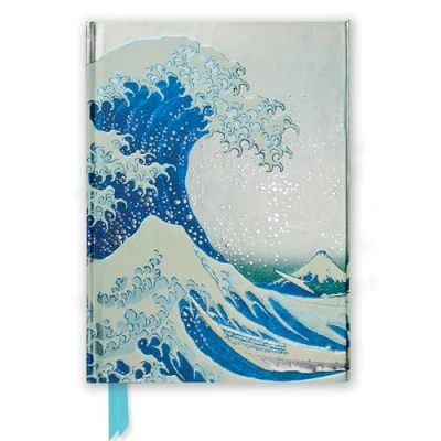 Image of Hokusai: The Great Wave (Foiled Slimline Journal) (Flame Tree Journals)