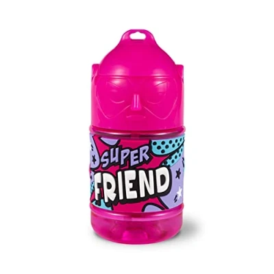 Image of Personalised Super Drinks Bottle (Super Friend Female)