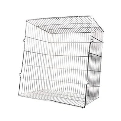 Image of Tower Flue Components TGD141408 Rectangular Terminal Guard Zinc Coated Universal Size and Shape for All Boilers (14&#039;&#039; x 14&#039;&#039; 08&#039;&#039;)