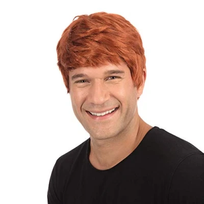 Image of Bristol Novelty BW067 Male Wig Short Ginger, One Size