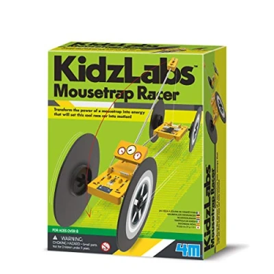 Image of 4M 403908 KidzLabs Mousetrap Racer