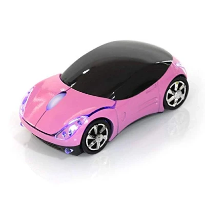 Image of Bewinner Wireless Mouse for Kids, 2.4G with USB Receiver, Car Optical 1600DPI Laptop PC Tablet Gaming Office Mac Windows