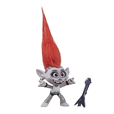 Image of TROLLS DreamWorks World Tour Barb, Doll with Guitar, Movie Toy