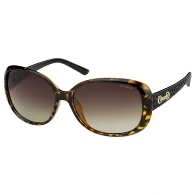 Image of Sunglasses Polaroid P8430 col. 581/la Woman Square Havana