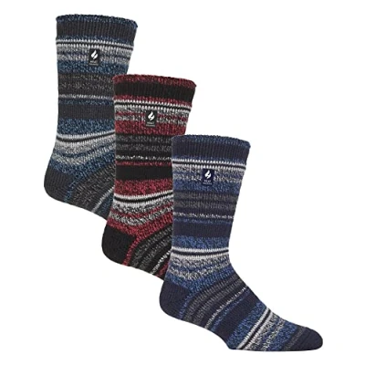 Image of HEAT HOLDERS 3 Pair Pack Multipack Mens Insulated Thermal Socks for Winter