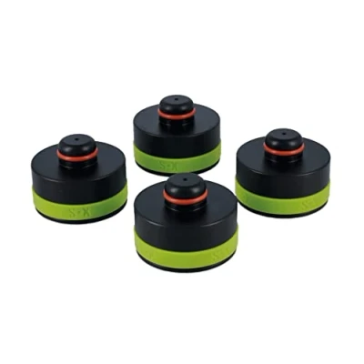 Image of Laser 8440 Engineered Acetyl Jack Pads for Tesla Model S &amp; X 4pc, Green