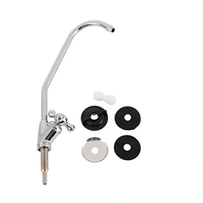 Image of TOPWAY Drinking Water Tap Stainless Steel Swan Neck Kitchen Sink Faucet Single Lever 360 Swivel Fits All Filter Systems and Reverse Osmosis 716141