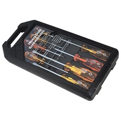 Image of C.K HD Classic Screwdriver Slotted &amp; PZD Set Of 8