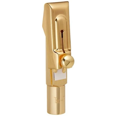 Image of Paititi Professional Gold Plated Tenor Saxophone Metal Mouthpiece #7