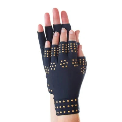 Image of Coopers of Stortford Magnetic Anti Arthritis Therapy Gloves (S/M, Black)