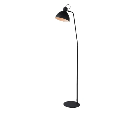 Image of Shadi Modern Floor Reading Lamp 1xE27 Black