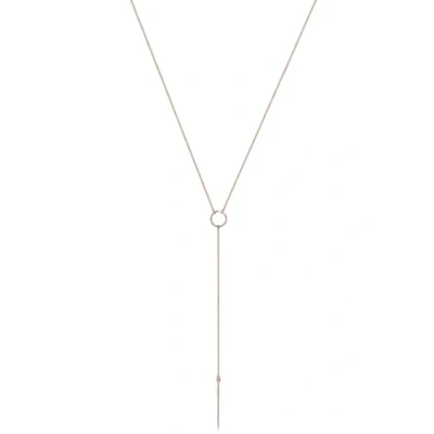 Image of Elli Women 925 Silver Y Shaped Necklace 60cm length