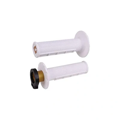 Image of ODI Grip Lock On Half Waffle 2T &amp; 4T White (Pro/Soft)