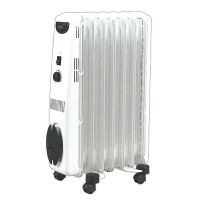 Image of Sealey Oil Filled Radiator 1500W/230V 7 Element