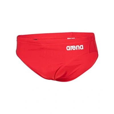 Image of arena Solid Team Junior Baby Swimsuit, Quick drying, MaxLife Fabric Swimming Trunks with Maximum Chlorine Resistance and UV 50+ Protection