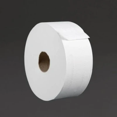 Image of Jantex DL919 Jumbo Roll, White (Pack of 6)