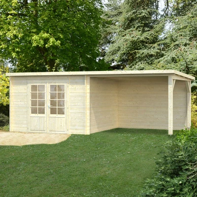 Image of Palmako Ella 6m x 3.2m Log Cabin Summerhouse (28mm)