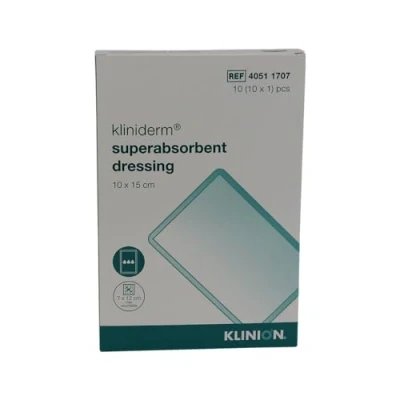 Image of Kliniderm S/Abs Dressing, 10 cm x 15 (Pack of 10)