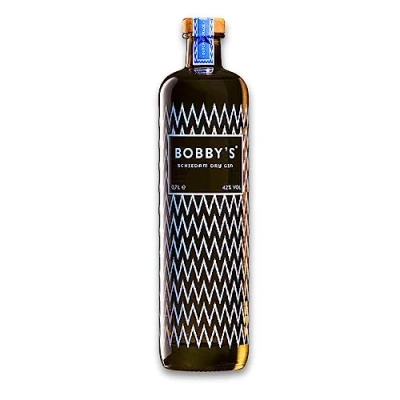Image of Bobby&#039;s Schiedam Dry Gin 70cl Exceptional Blend of Indonesian Botanicals and Traditional Ingredients 42% ABV Premium Bottle Makes a Great Gift