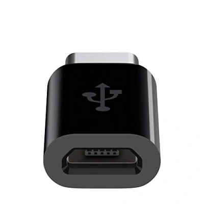 Image of Belkin F2CU058btBLK Micro USB Female to C Male Adapter (USB IF certified) Black