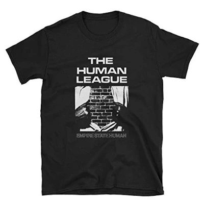 Image of ZXCVBN Empire State Human 7&quot; Single League Limited Edition Tribute t Shirt Black