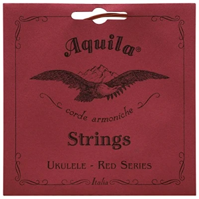 Image of Aquila Red Series AQ 83 Soprano Ukulele Strings High G 1 Set of 4