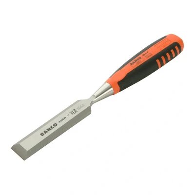 Image of Bahco 424P 25 B/E Chisel 25MM, Silver/Orange/Black