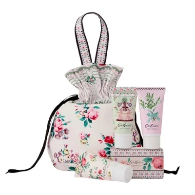 Image of Cath Kidston Wild Flowers Women Travel Beauty Pouch