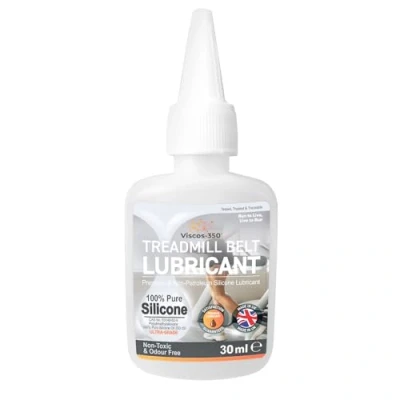 Image of Viscos 350 Premium Treadmill Lubricant Pure Silicone Oil Made in UK 30ml