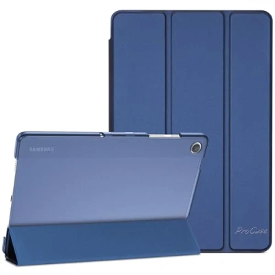 Image of ProCase Smart Case for Galaxy Tab A9+ Plus 11 Inch 2023 SM X210 X215 X216 X218, Slim Stand Hard Back Shell Protective Tablet Cover Folio Navy