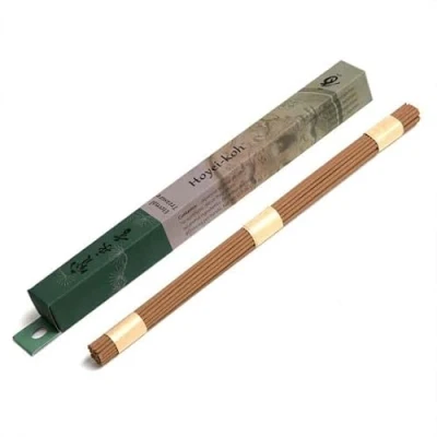 Image of Shoyeido Daily Incense Sticks, Pack of 35 Sticks from Japan Made Natural Fabrics, Low Smoke, &amp; Tradition (Hoyei KOH (Eternal Treasure))