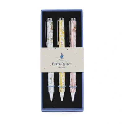 Image of Peter Rabbit Forest Picnic Ballpoint Pens in Gift Box Set of 3