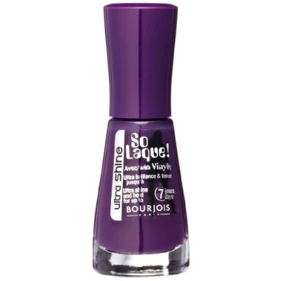 Image of Bourjois So Laque Ultra Shine Nail Polish No.63 Purple Fiction